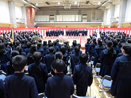 トキワ松学園小学校「卒業式」